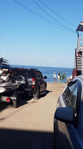 Частный сектор у самого моря