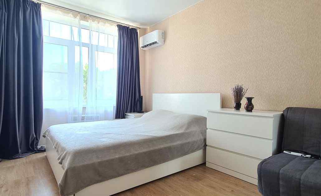 Однокомнатная квартира на Мирной с камином