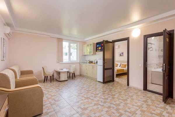 2х комнатный с кухней 1-й категории + 2 доп. места, 42 кв.м корп.А Комфорт