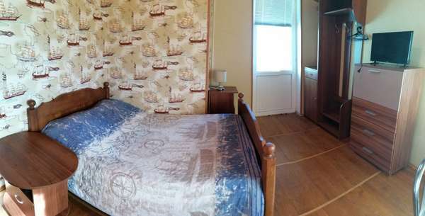 Двухкомнатный люкс с кухней и видом на море