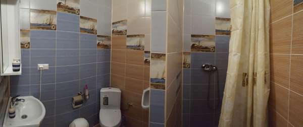 Двухкомнатные апартаменты с кухней и видом на море
