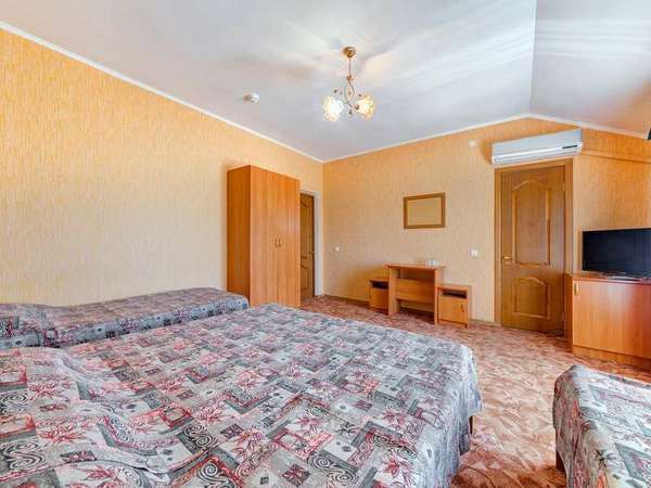 корп 2 4х местный номер с удобствами (санузел в номере)