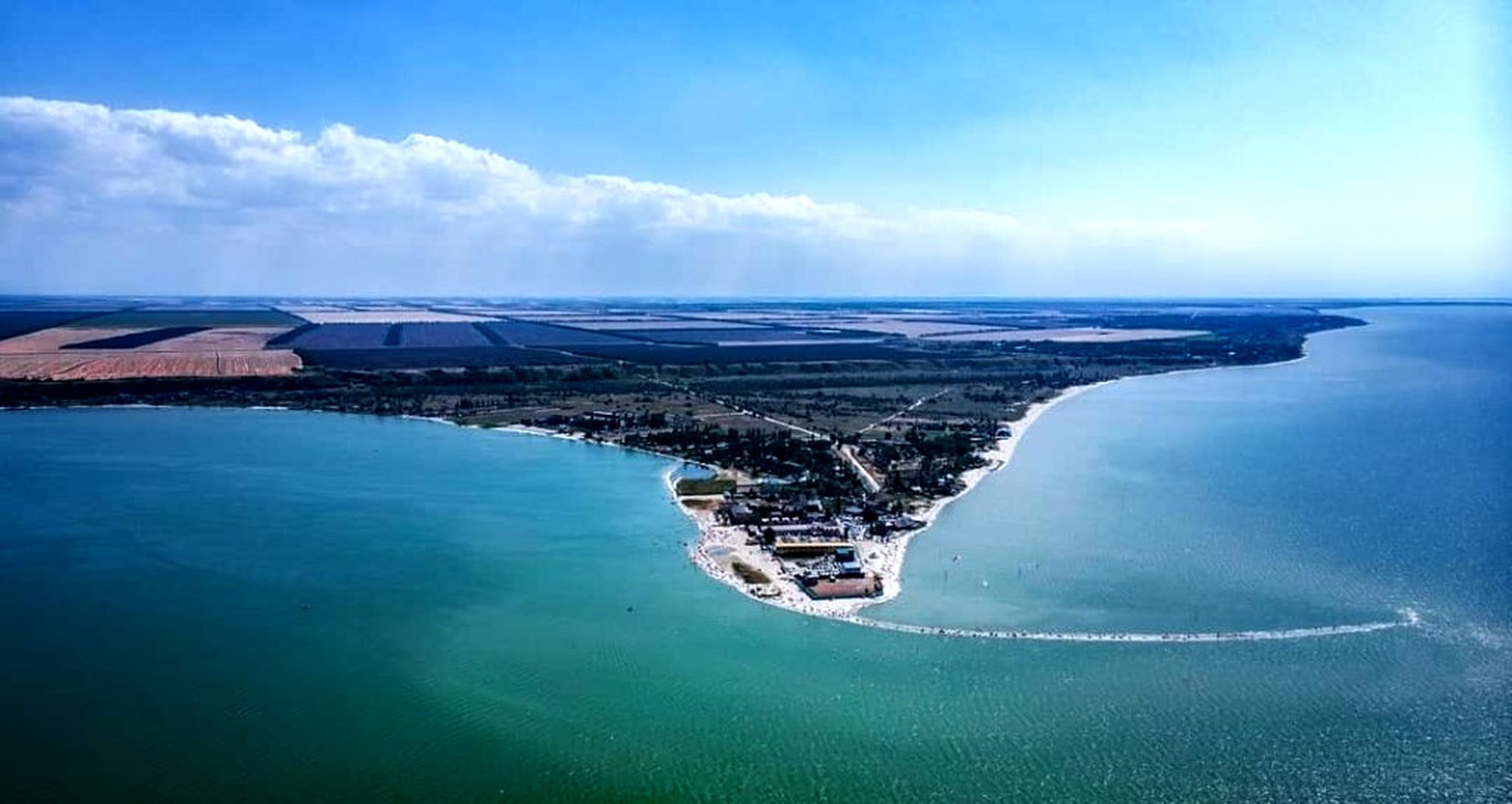 очаковская коса на азовском море