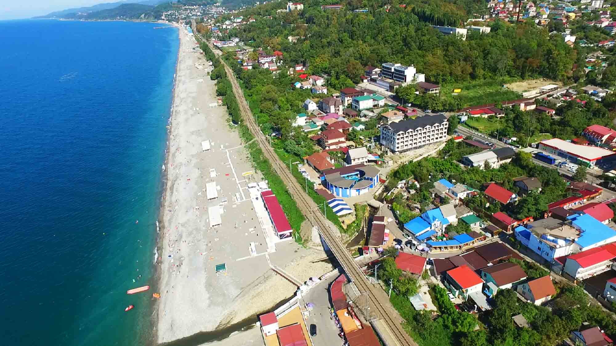 Гаспра фото города и пляжа